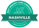 Nashville Best Memory Care Community badge