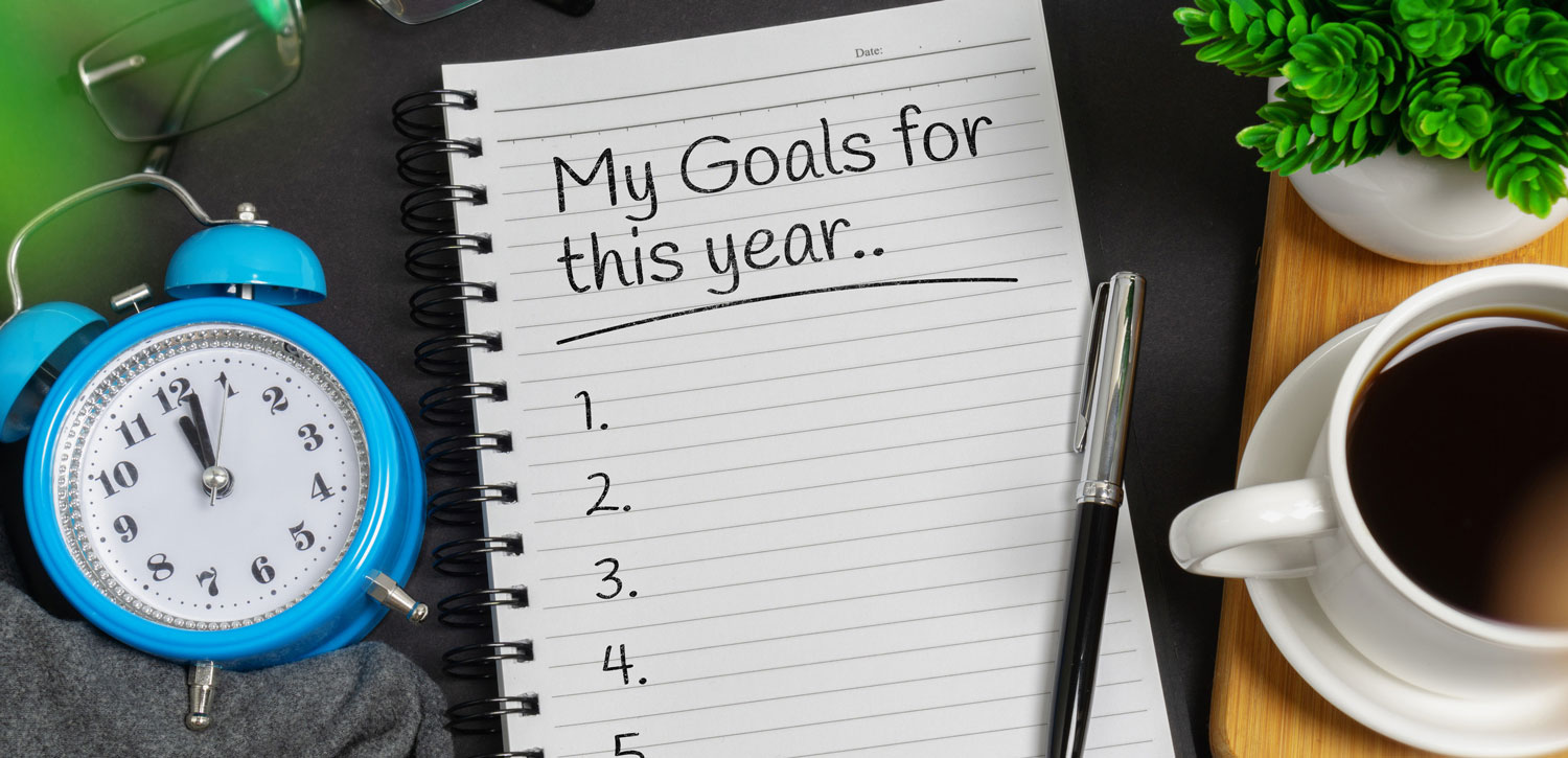 List of goals for the New Year